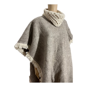 WOOL Poncho / Wool / Western Poncho