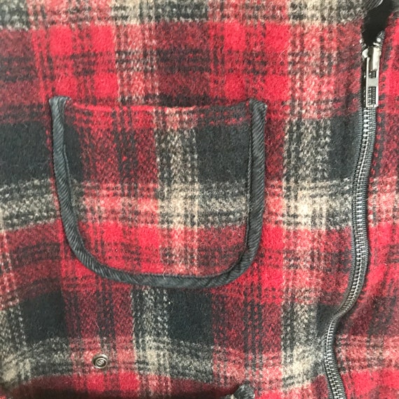 XL Woolrich Vest / Red and Black - image 6