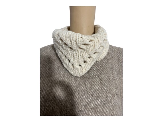 WOOL Poncho / Wool / Western Poncho View 4