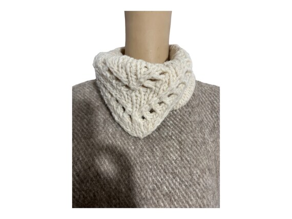 WOOL Poncho / Wool - image 4