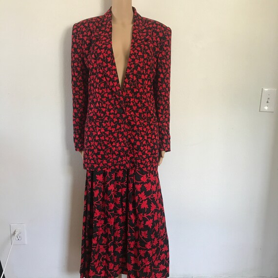 Chic Silk Set / Floral
