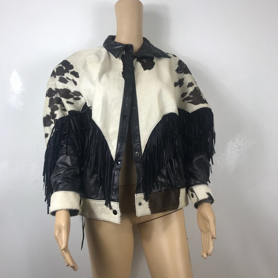 Jacques SAINT LAURENT - Leather Suede - Fringe Bom