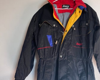 Small - NORDICA retro Puffer Jacket / SKI  / Pockets