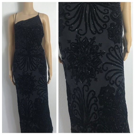 SILK - XS - Pamela Dennis Nightwear - Velvet Sequi
