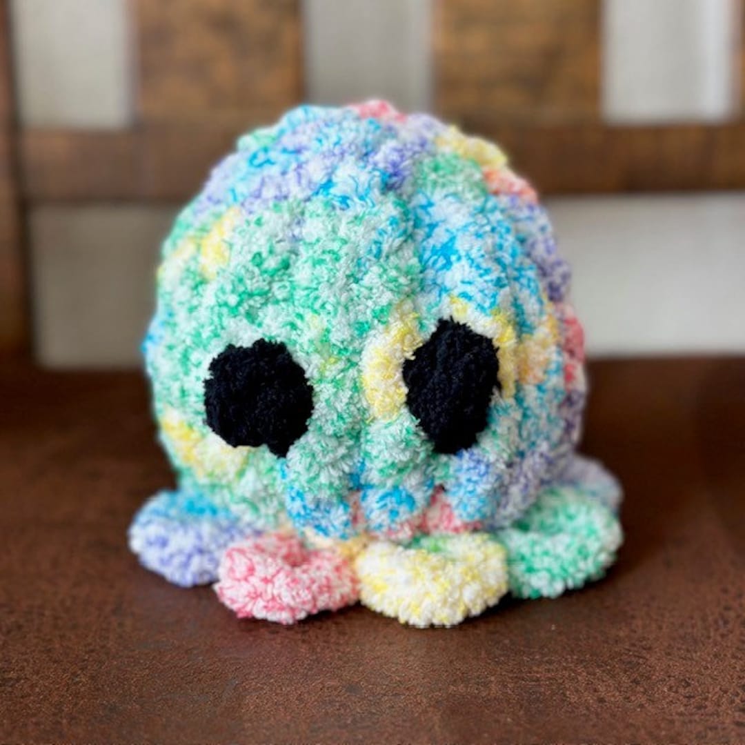 Cute Octopus Octopus Stuffed Animal Octopus Plushie Hand Etsy