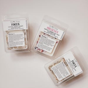 Wellness Collection - 100% Natural Soy Crystal Infused Candles, Wax Melts, Car Diffusers, Spray, 10ML Pure Oil - Non Toxic - Phthalate Free image 8