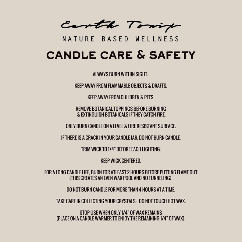 Earth Tonics Candle Care Kit - Thumbnail 2