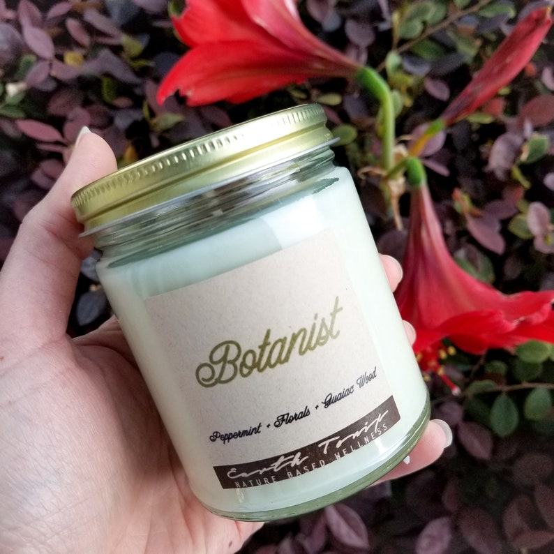 Earth Tonix Originals 100 Natural Soy Candles Nontoxic Etsy