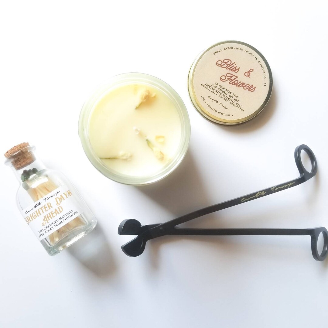 Candle Wick Trimmer Black Stainless Steel Candle Care & Etsy