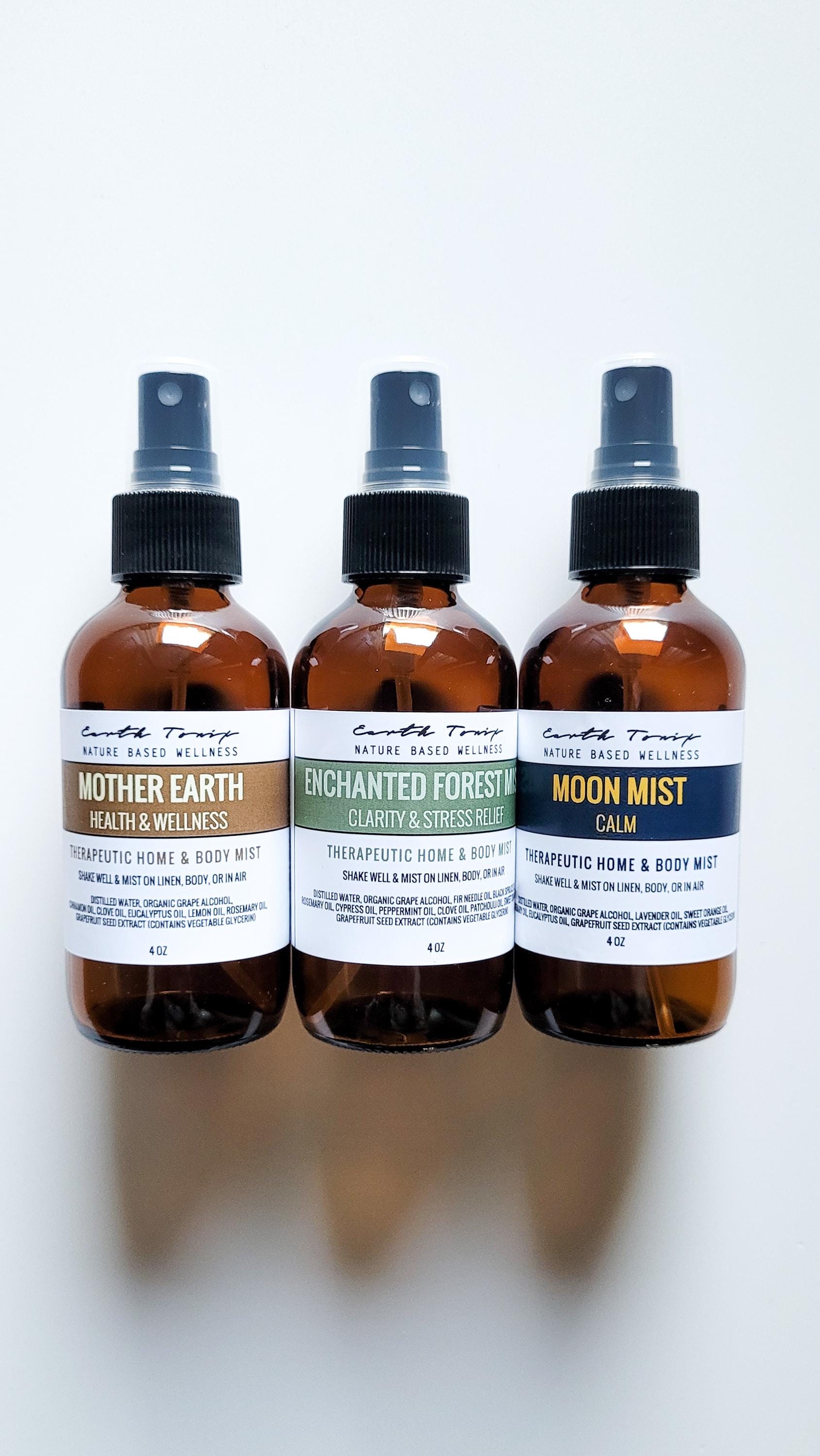 Therapeutic Home & Body Mist – Natural Essential Oils for 