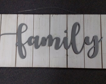 Family sign