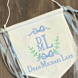 Nursery Banner, Newborn banner, Baby banner, Baby shower, Baby announcement, Hospital banner