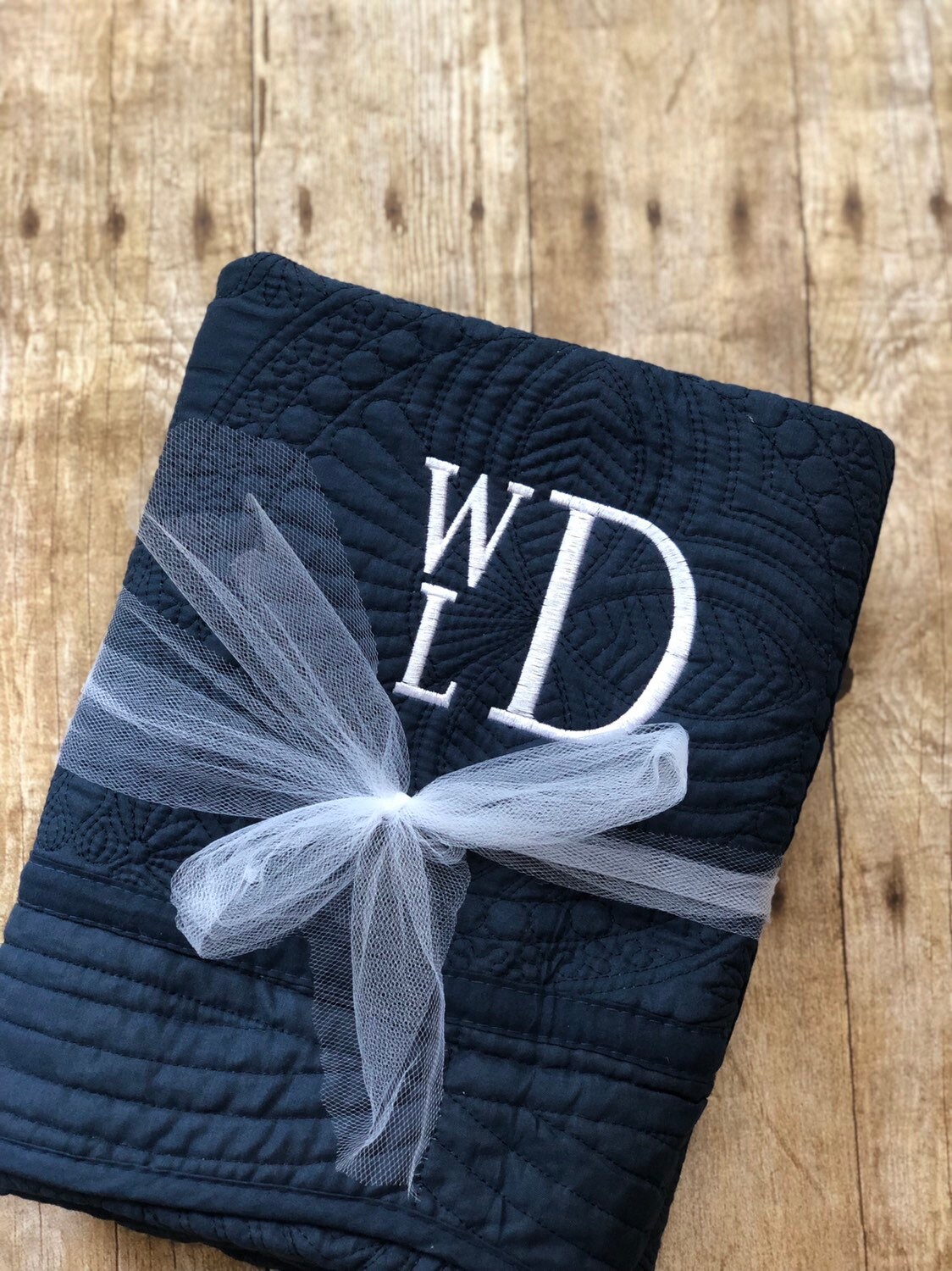 Monogram baby quilt baby shower baby gift baby girl quilt Etsy