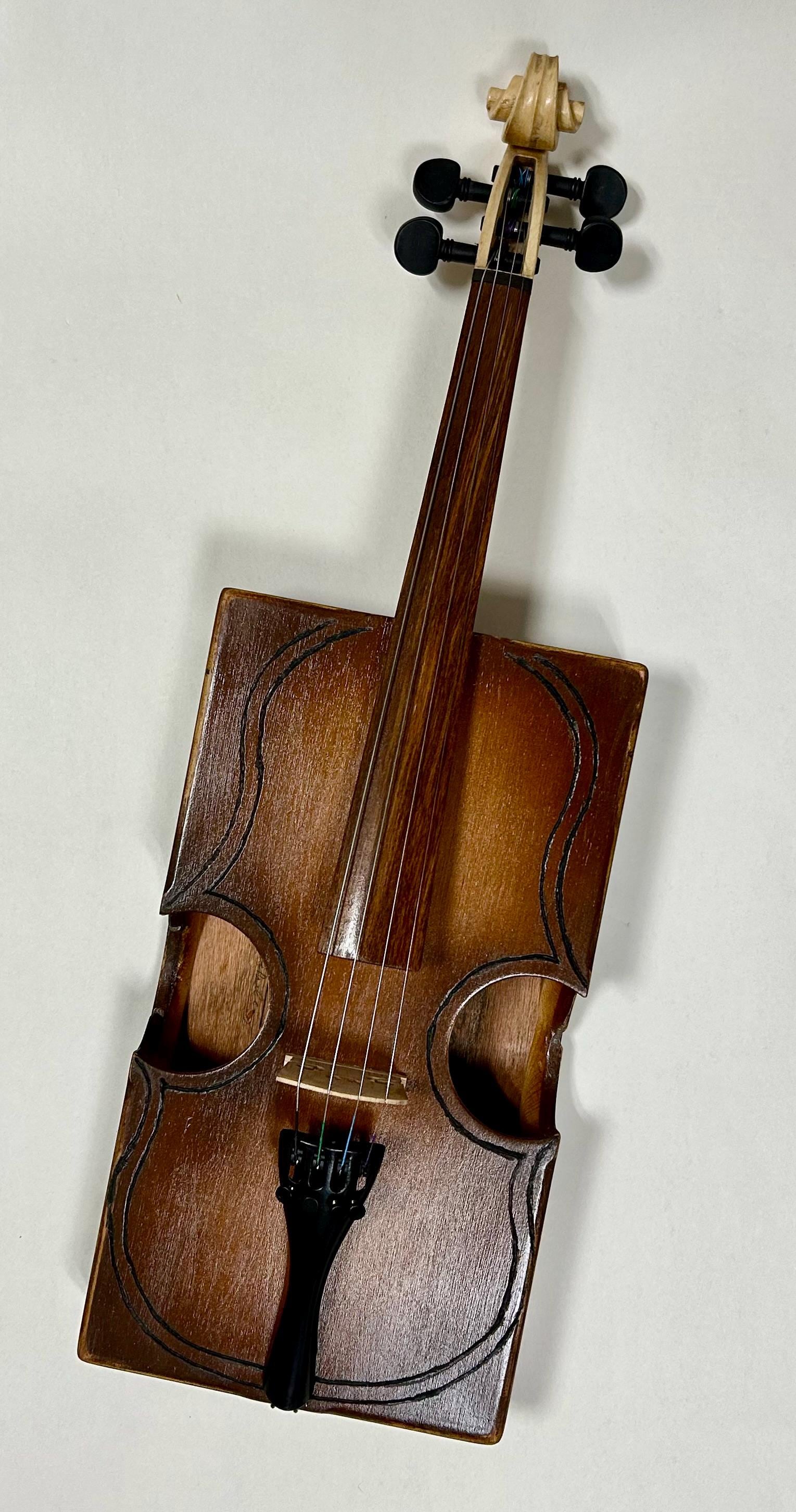 フィドル（バイオリン） Acoustic/Electric Cigar Box Violin (Fiddle) - Etsy 日本