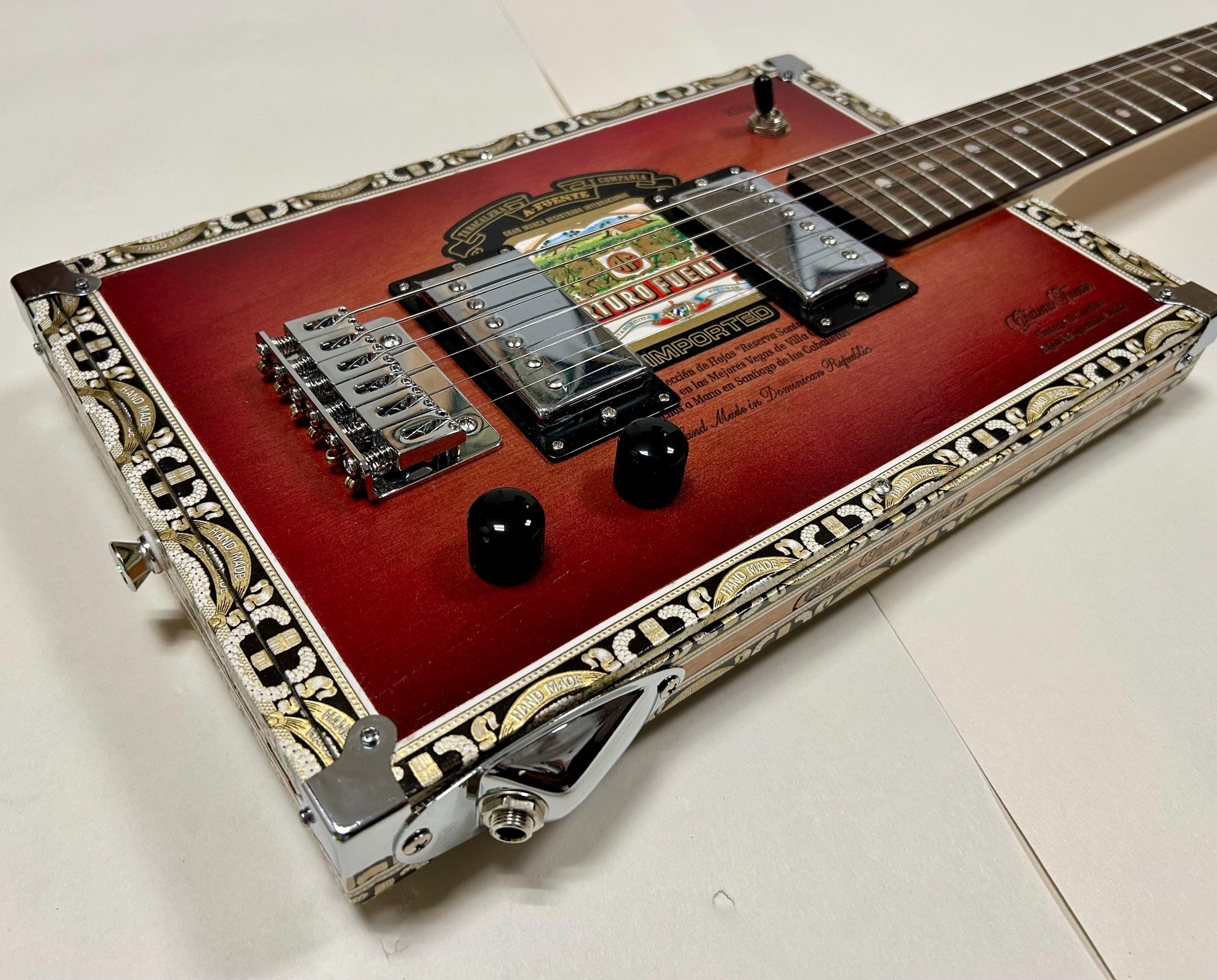 Premium 6 String Electric Cigar Box Guitar 2025-7 - Etsy