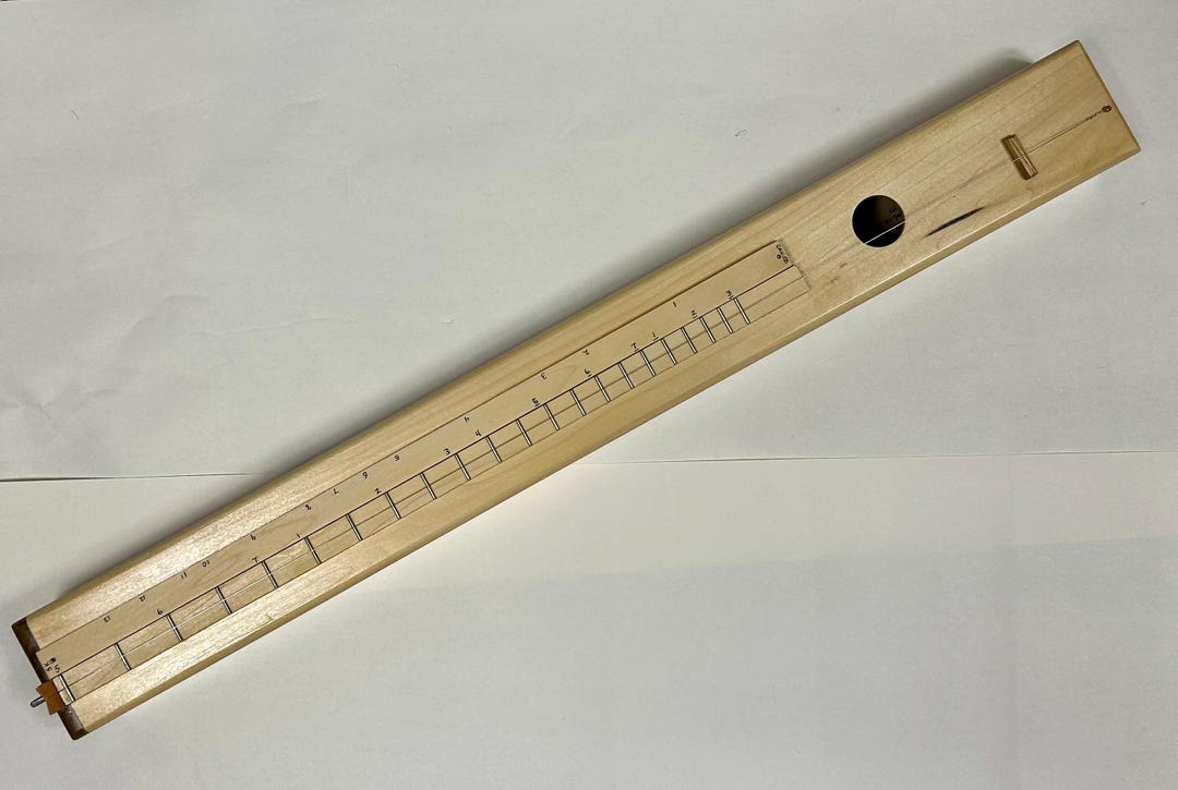 Scandinavian Psalmodikon: Folk Instrument With Bow & Pick - Etsy