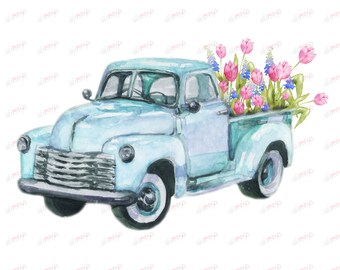 Download Truck Vintage Buffalo | Etsy