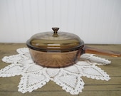 Vintage Vision Pyrex Cooking Pan Sauce pan skillet