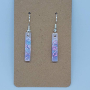 Resin earrings