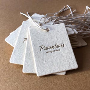 Conjunto de 1000 etiquetas personalizadas para pendurar, etiquetas para roupas, etiquetas personalizadas, etiqueta de preço, etiquetas de balanço, etiqueta de presente, etiqueta de agradecimento, etiqueta de lembrancinha de casamento - flf004