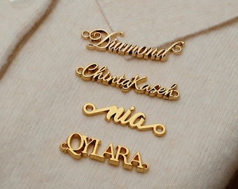 Custom Metal  Logo Tag, Personalized Engraved Brand Hardware Label for Bags
