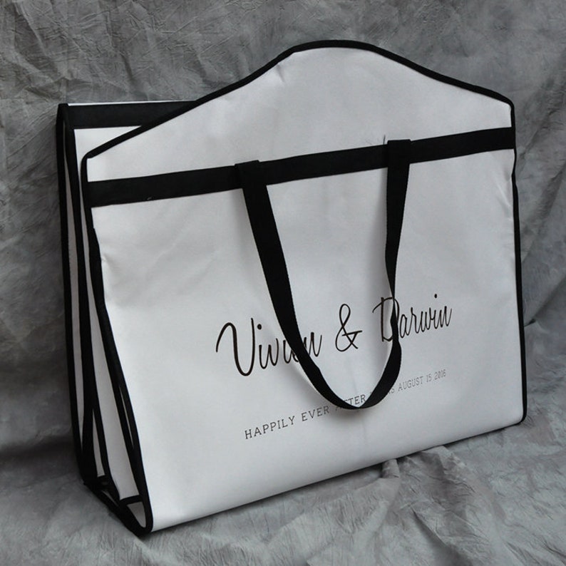 Bridal Garment Bag Gusset Wedding Gown Clothes Cover Bags Long Etsy