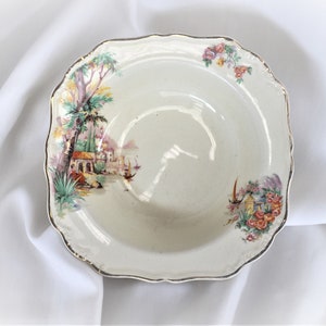 Seltene Sammlerstück Vintage J & G Meakin Sunshine 6 &quot;Dessert oder Müslischale