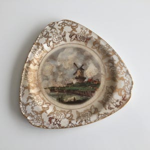 Mid Century Vintage Lord Nelson Ware Biscuit Tray "The Mill" by Jacob van Ruisdael