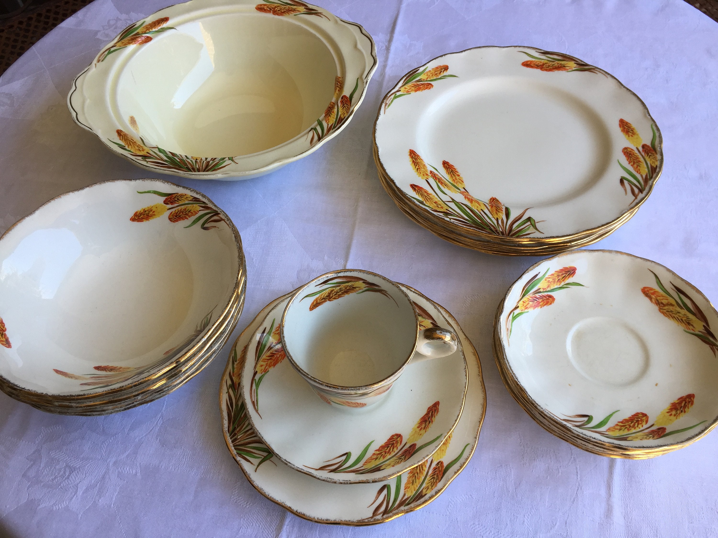 Grindley Cream Petal - Etsy Australia