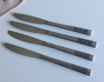 Vintage Stainless Steel Flatware Assorted Retro Cutlery. Knives, Spoons, Forks & Sporks