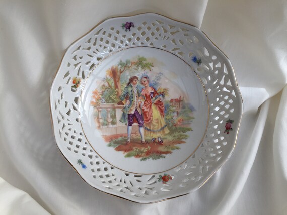 Vintage Schumann Arzberg Fine Bone China Bowl With Gilded Rim - Etsy