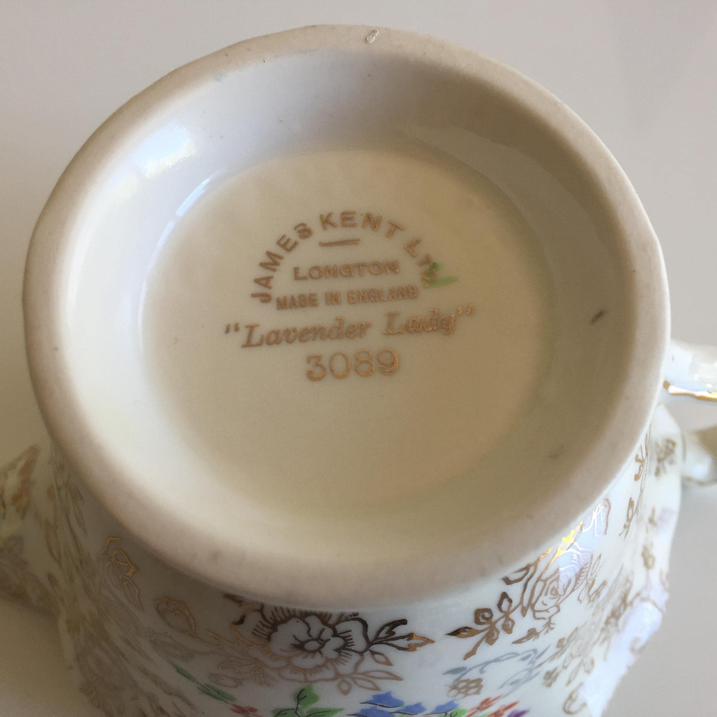 Collectible Vintage James Kent Assorted English Porcelain With