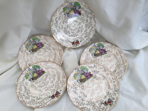 Collectible Vintage James Kent Assorted English Porcelain With