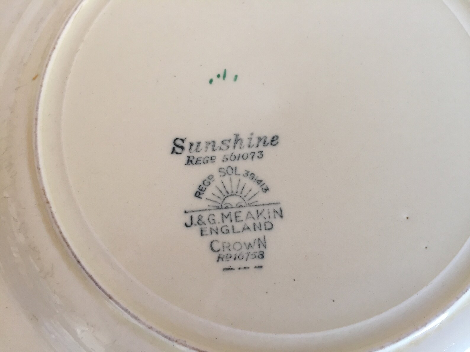 J G Meakin MEK196 Modello 9 Piatto Insalata Vintage Etsy Italia