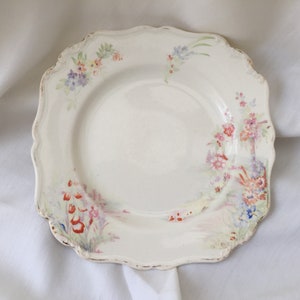 Vintage Johnson Bros Rose Cloud Pink Orphan Saucer VCH0345