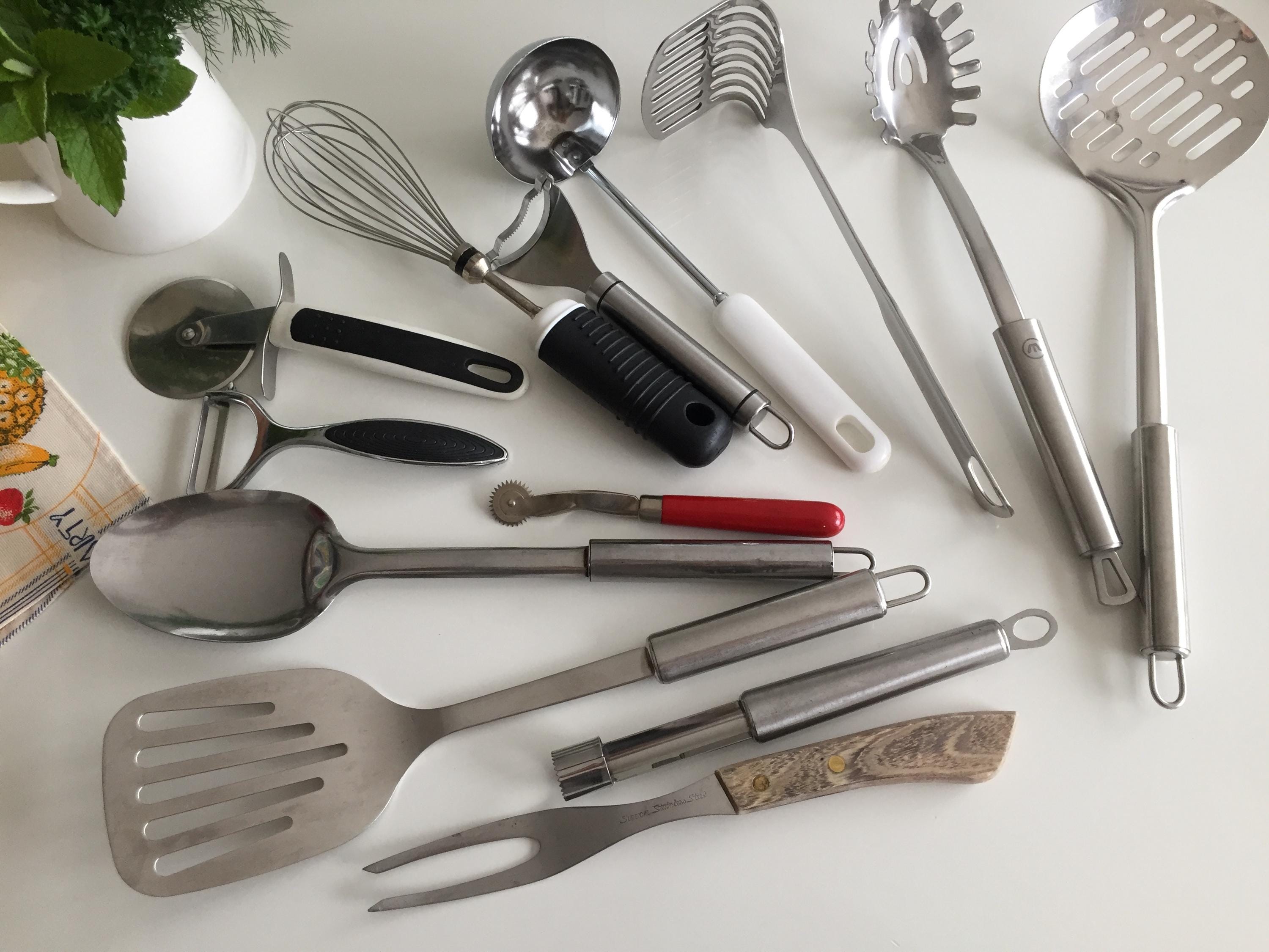 2 Cucchiai Forati In Acciaio Inox - Cucchiaio Da Portata Grande Con Manico Lungo Per Cucina