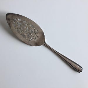 Vintage RODD Floral Silver Plated Cake Lifter | Pastry Server