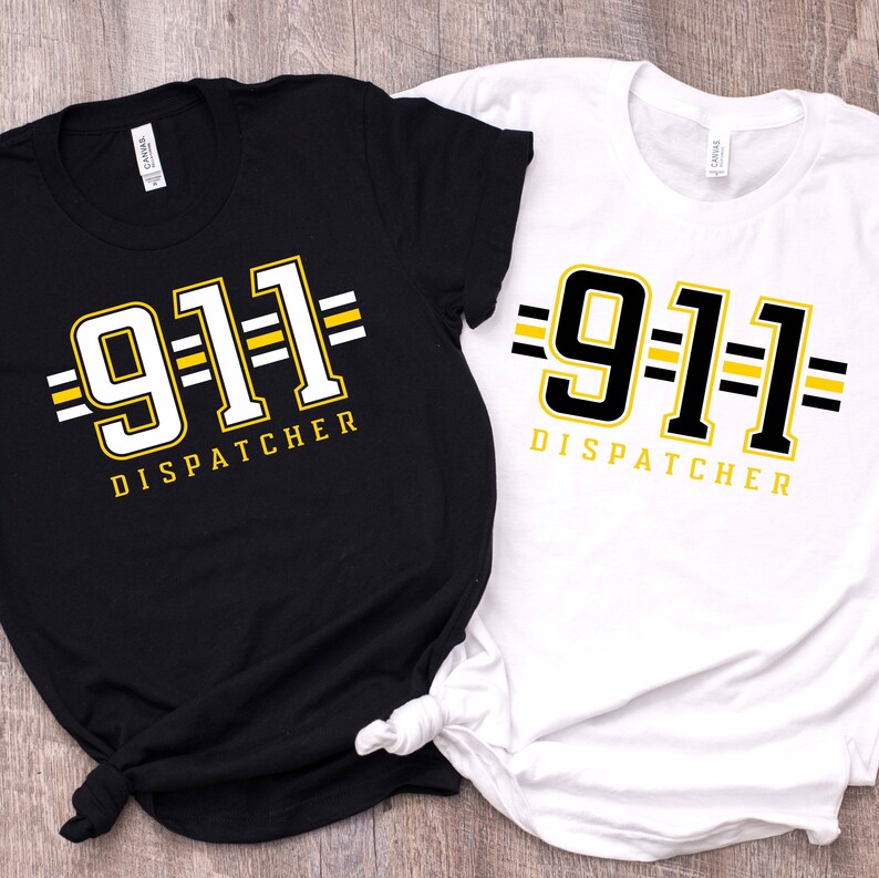 Thin Gold Line Shirt Dispatcher Shirt 911 Dispatcher 911 Etsy