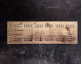 Small Two Player Cribbage Board