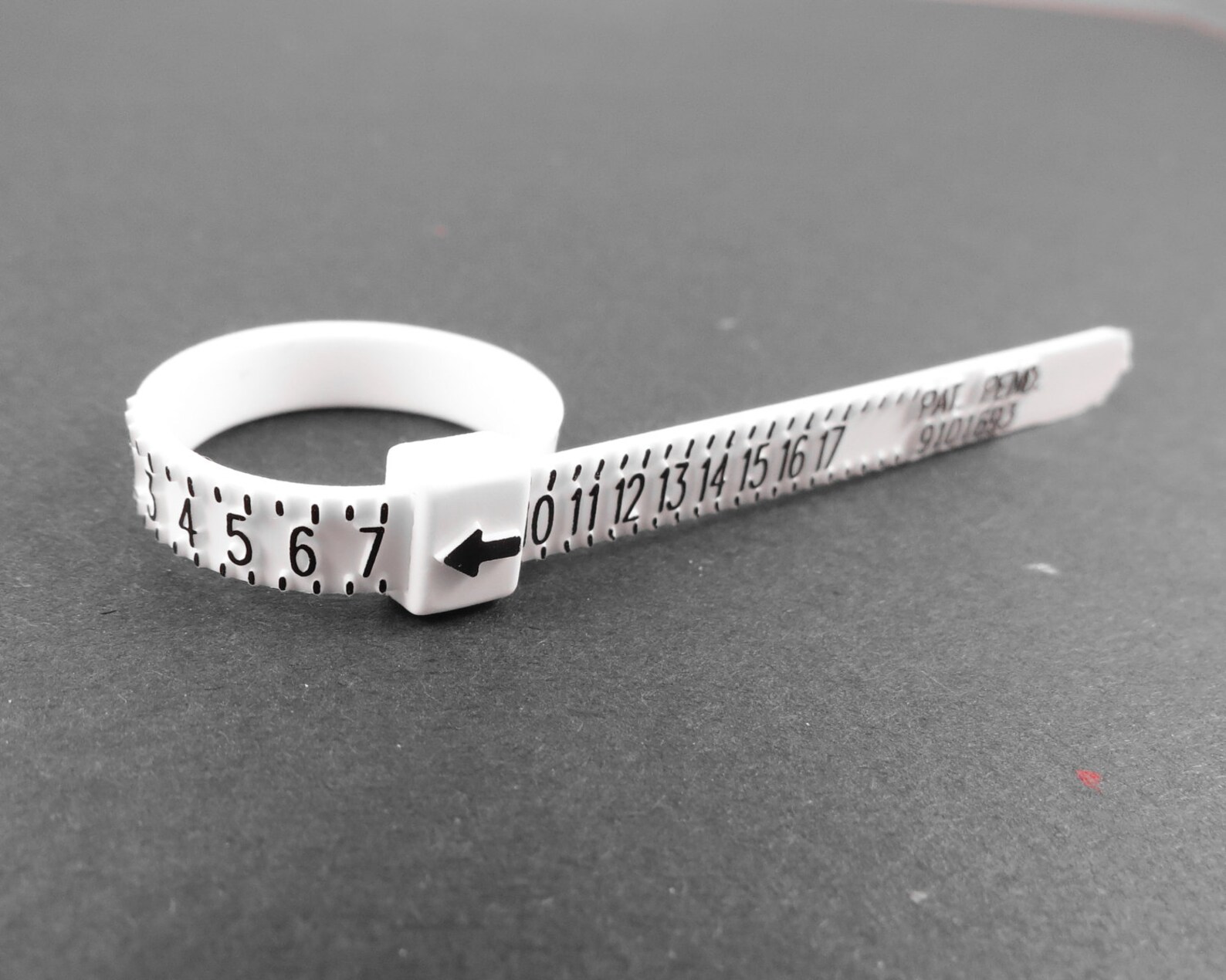 Ring sizer. Ring sizer