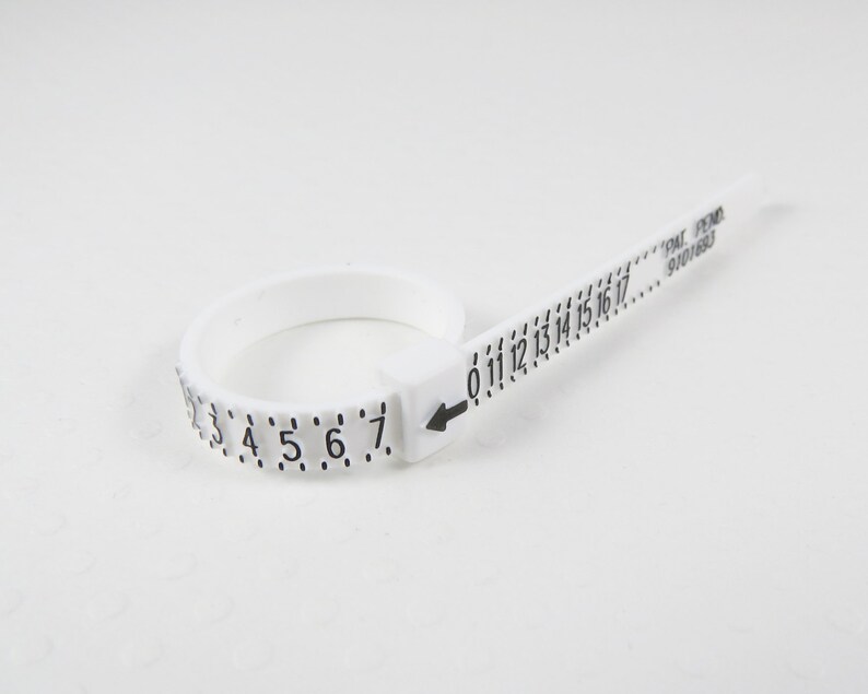 ring sizer plastic multisizer us canadian ring sizes etsy