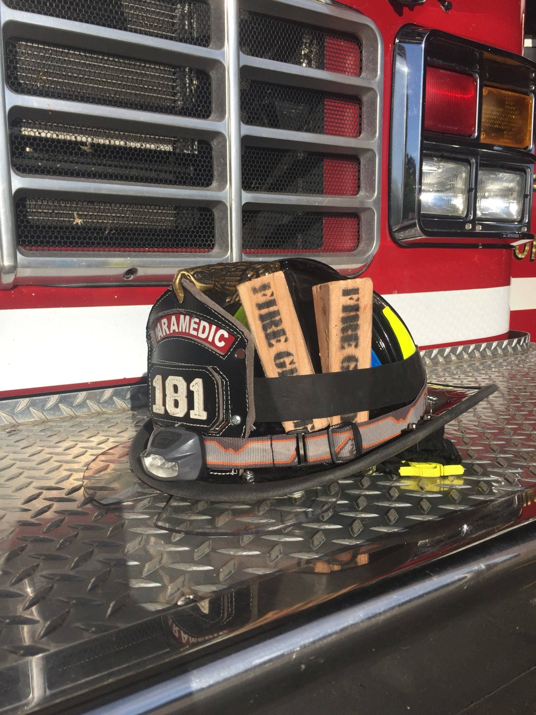 Firefighter Wood or Wooden Door Chocks Etsy