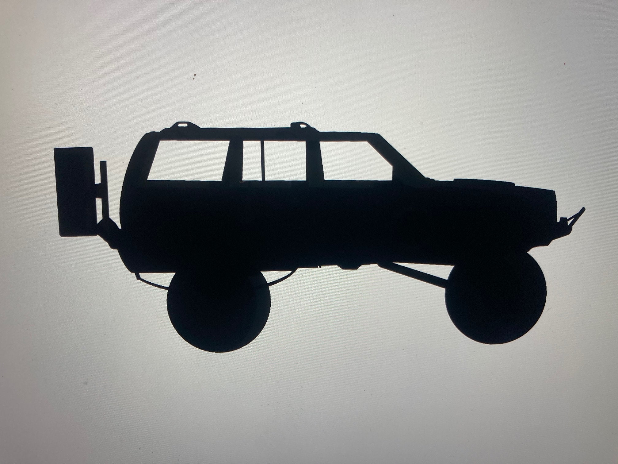 Jeep Cherokee XJ off Road Crawler Sticker for Overland Etsy