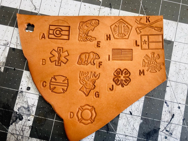 Firefighter Locker Name Plate Leather Identification Tag to Etsy