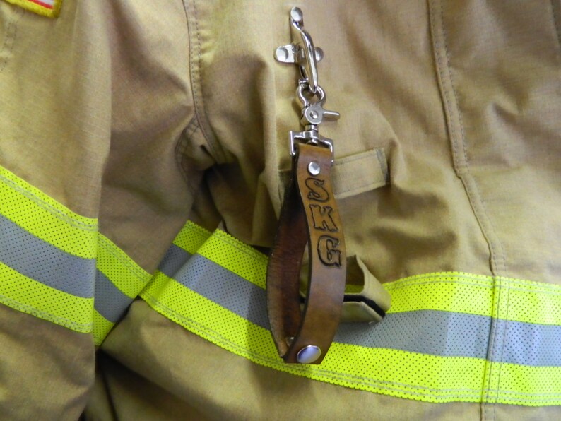 Firefighter Leather Glove Tamer Fire Glove Strap Leather Etsy Canada