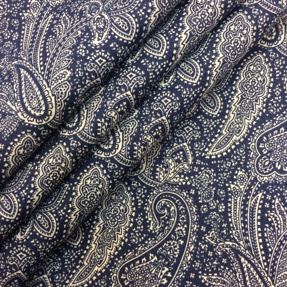 Cotton fabric haute couture italian designer fashion printed Etsy