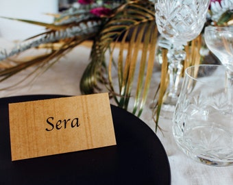 Rustic Placecard