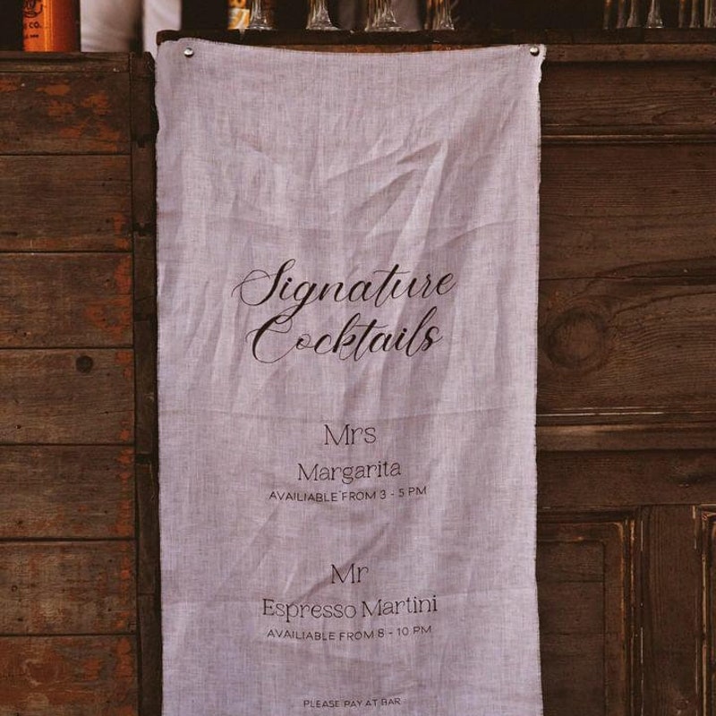 Hand Lettered Menu - Etsy