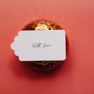 With love gift tags