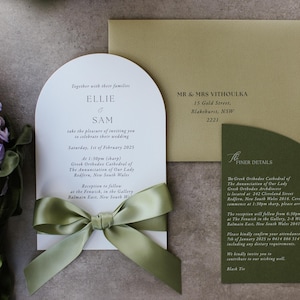 AMANDA | Arch Invitation suite
